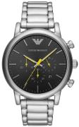 Emporio Armani Herrklocka AR11324 Luigi Svart/Stål Ø46 mm