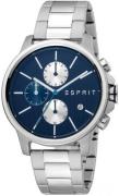 Esprit Herrklocka ES1G155M0075 Course Blå/Stål Ø42 mm