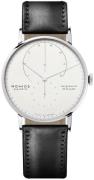 Nomos Glashütte Herrklocka N-931 Lambda Vit/Läder Ø42 mm