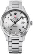 Swiss Military Herrklocka SM34078.02 Chrono Silverfärgad/Stål Ø43