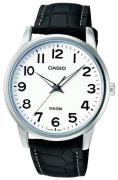 Casio Herrklocka MTP-1303PL-7BVEF Collection Vit/Läder Ø47 mm