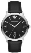 Emporio Armani Herrklocka AR11210 Giovanni Svart/Läder Ø44 mm