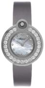 Chopard Damklocka 204407-1002 Happy Diamonds Vit/Satin