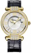 Chopard Damklocka 384221-0003 Imperiale Silverfärgad/Läder Ø36 mm