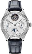 IWC Herrklocka IW504505 Portugieser Silverfärgad/Läder Ø45 mm