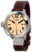 U-Boat Herrklocka 8093 Classico Beige/Läder Ø45 mm