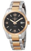 Longines Herrklocka L2.785.5.56.7 Conquest Svart/18 karat roséguld