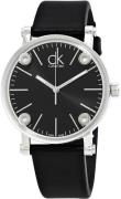 Calvin Klein Damklocka K3B231C1 Cogent Svart/Läder Ø36 mm