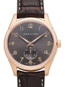 Hamilton Herrklocka H38441583 American Classic Timeless Grå/Läder