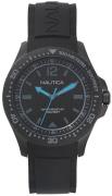 Nautica Herrklocka NAPMAU007 Dress Svart/Gummi Ø44 mm