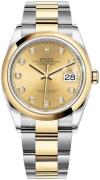 Rolex Damklocka 126203-0018 Datejust 36 Gulguldstonad/18 karat gult