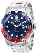 Invicta Herrklocka 39090 Pro Diver Blå/Stål Ø48 mm