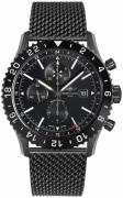 Breitling Herrklocka M2431013-BF02-159M Chronoliner Svart/Stål Ø46