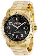 Invicta Herrklocka 39119 Specialty Svart/Gulguldtonat stål Ø45.5 mm