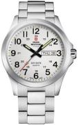 Swiss Military Herrklocka SMP36040.26 Chrono Silverfärgad/Stål Ø42