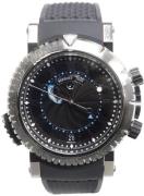 Breguet Herrklocka 5847BB-92-5ZV Marine Svart/Gummi Ø45 mm