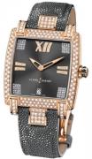 Ulysse Nardin Damklocka 136-91AC-309 Ladies Caprice Vit/Läder Ø34 mm