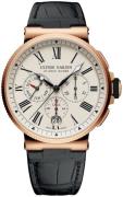 Ulysse Nardin Herrklocka 1532-150-40 Marine Collection Vit/Läder