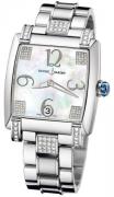 Ulysse Nardin Damklocka 130-91C-8C-601 Ladies Caprice Vit/18 karat