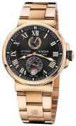 Ulysse Nardin Herrklocka 1186-126-8M-42 Marine Collection Svart/18