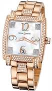 Ulysse Nardin Damklocka 136-91AC-8C-601 Ladies Caprice Vit/18 karat