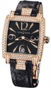 Ulysse Nardin Damklocka 136-91AC-06-02 Ladies Caprice Svart/Läder