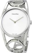 Calvin Klein Damklocka K5U2M146 Round Silverfärgad/Stål Ø33.5 mm