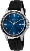 Esprit Herrklocka ES1G207P0025 Blå/Gummi Ø42 mm