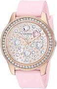 Guess Damklocka GW0006L2 Silverfärgad/Gummi Ø36.5 mm