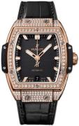 Hublot Damklocka 665.OX.1180.LR.1604 Big Bang 39Mm Svart/Gummi