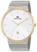 Danish Design Herrklocka 3314518 Classic Vit/Stål Ø40 mm