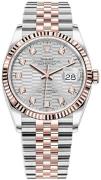 Rolex Damklocka 126231-0039 Datejust 36 Silverfärgad/18 karat