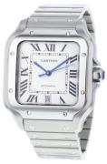 Cartier Herrklocka WSSA0009 Santos De Vit/Stål