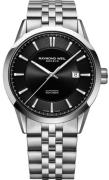 Raymond Weil Herrklocka 2731-ST-20001 Freelancer Svart/Stål Ø42 mm