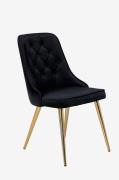 Venture Home - Stol, Valleta 2-Pack - Svart - Stolar - Från Homeroom
