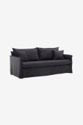 Venture Home - 3-Seat Sofa Nova - Svart - 3-sits soffor - Från Homeroo...