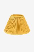 PR Home - Lampskärm Stella Plissé 25 cm - Gul - Lampskärmar - Från Hom...