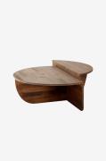 Hanah Home - Soffbord massiv furu- Podium - Brun - Soffbord - Från Hom...