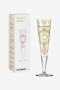 Ritzenhoff - Champagneglas Goldnacht NO:26 - Transparent - Vinglas - F...