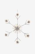 Star Trading - Siluett Flower Snowflake 60cm - Vit - Dekorationsbelysn...