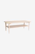 Nordic Furniture Group - Soffbord Kalmar med hylla, 135x65 - Natur - S...