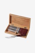 Sola - Grillkniv Wood 6-pack - Röd - Bestick - Från Homeroom