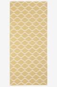 Horredsmattan - Plastmatta Wave 70x250 cm - Gul - Plastmattor - Från H...