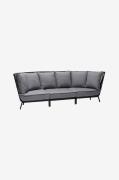 Hillerstorp - Lounge Soffa Jet Set 3-sits - Svart - Loungesoffor - Frå...