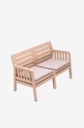 Hanah Home - Garden 2-sits soffa Levy - Brun - Loungesoffor - Från Hom...