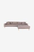 House Nordic - Loungesoffa Lido - Beige - Divansoffor - Från Homeroom