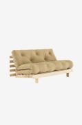 Karup Design - Bäddsoffa Roots 160 - Beige - Bäddsoffor - Från Homeroo...