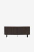 Kave Home - Sideboard Mailen 180 x 75 cm - Svart - Skänkar & sideboard...