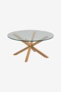 NORDFORM - Soffbord Milou, 82 x 82 cm - Transparent - Soffbord - Från ...