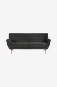 House Nordic - Soffa 3-sits Monte - Grå - 3-sits soffor - Från Homeroo...